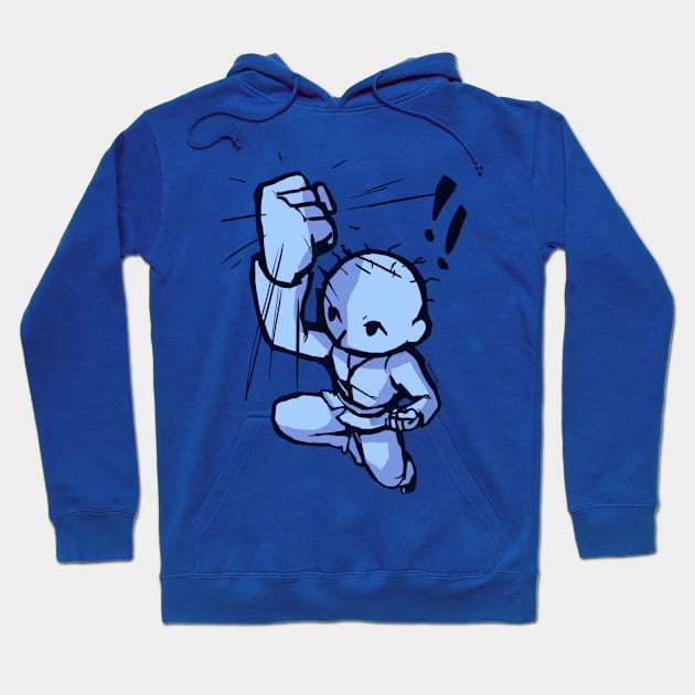 Rhythm Heaven - Hit Blue Hoodie by Mikoto